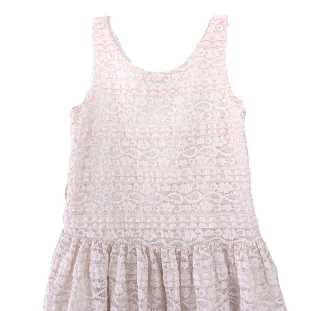 Gap Sleeveless Ivory Lace Dress - Picture 2 of 4
